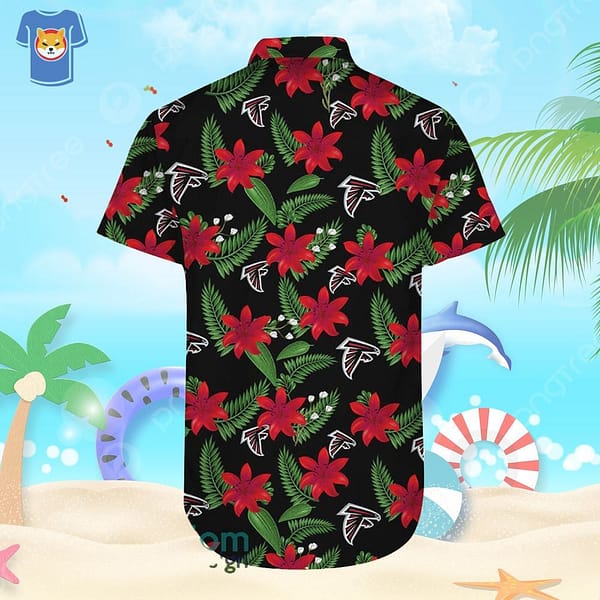 Atlanta Falcons Tropical Flower Hawaiian Set store