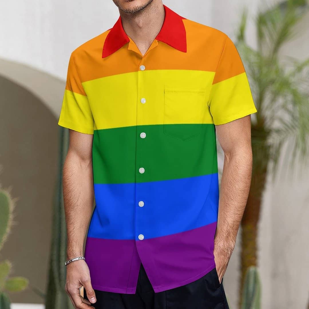 Gay pride polo shirt best sale