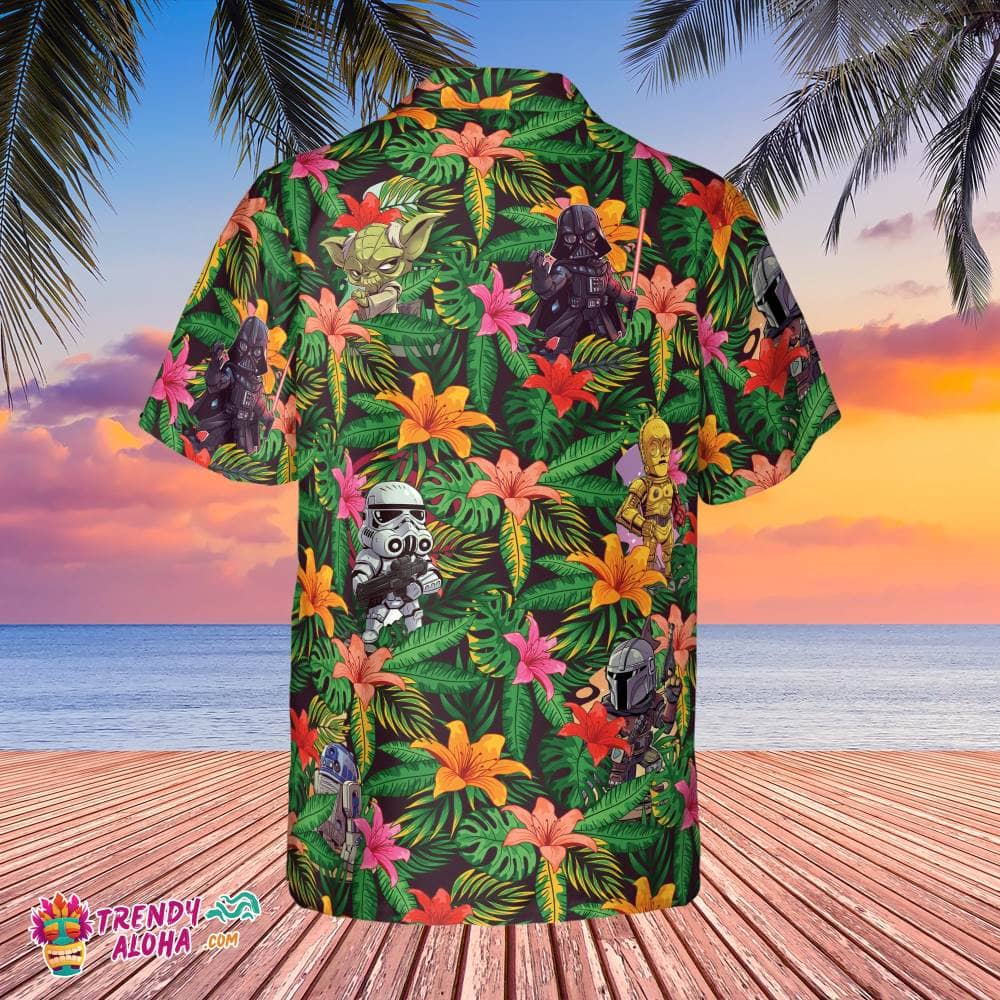 Star wars hawaiian shirt disney on sale