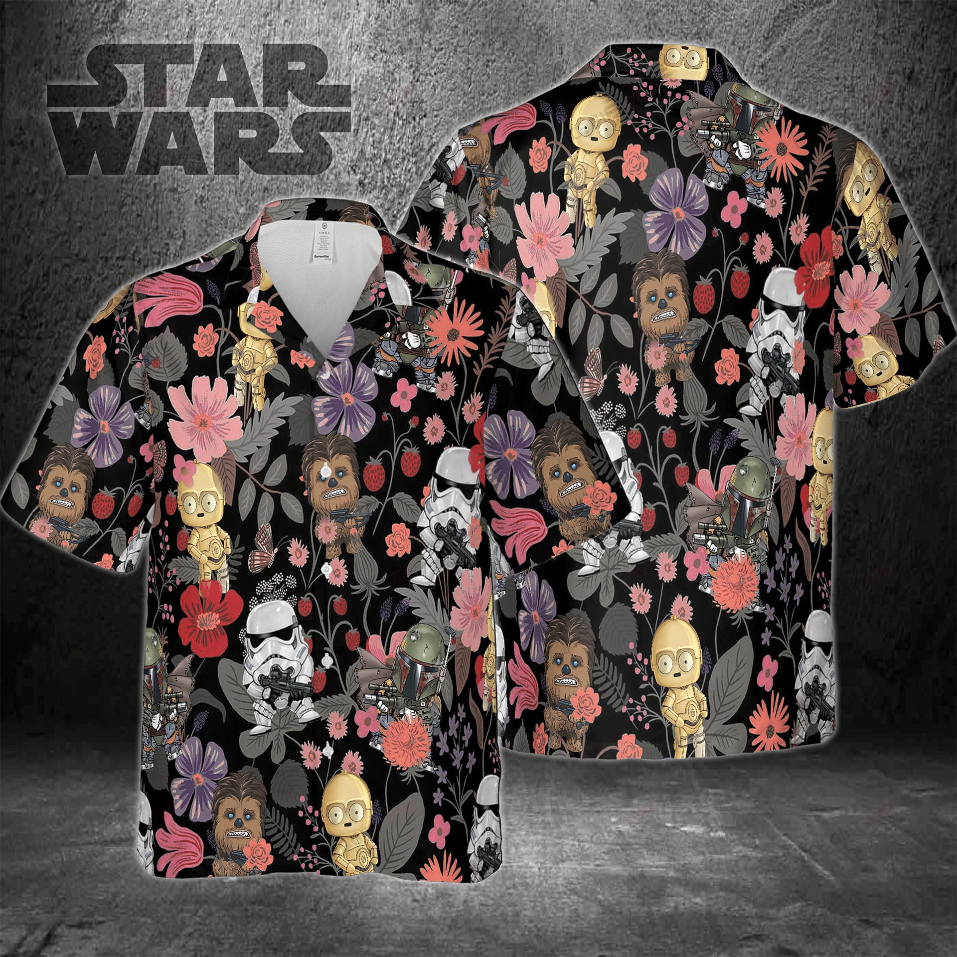 stormtrooper hawaiian shirt