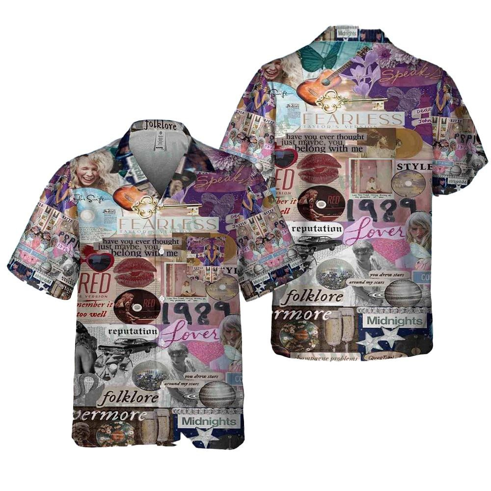 Taylor Swift Swiftie store The Eras Hawaiian Shirt