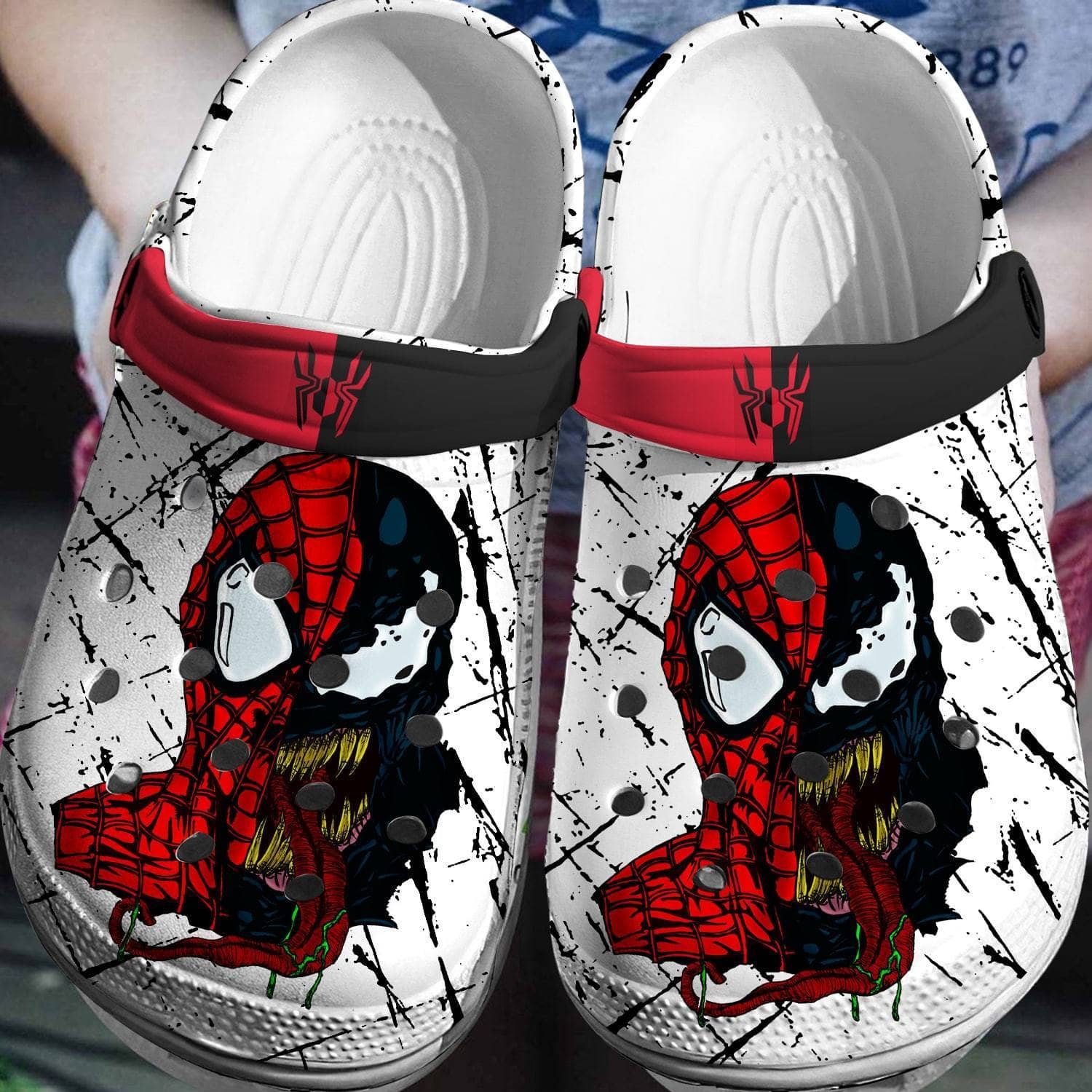 Spiderman crocs fashion adults